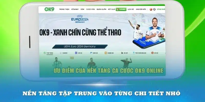 Nền tảng tập trung vào từng chi tiết nhỏ trong giao diện trang chủ  