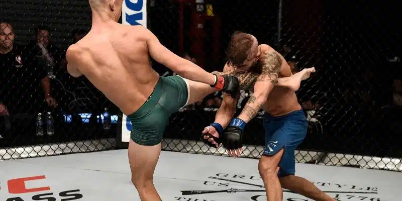 Mãn nhãn từng cú đá xoay người trong MMA